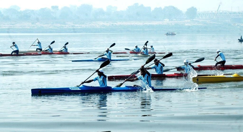 Ganga water rally