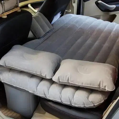 Inflatable Car Bed Mattress with 2 Air Pillows